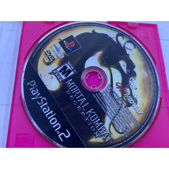 Mortal Kombat Deception (Sony Playstation 2 PS2, 2004) Disc Only Tested - Picture 2 of 3